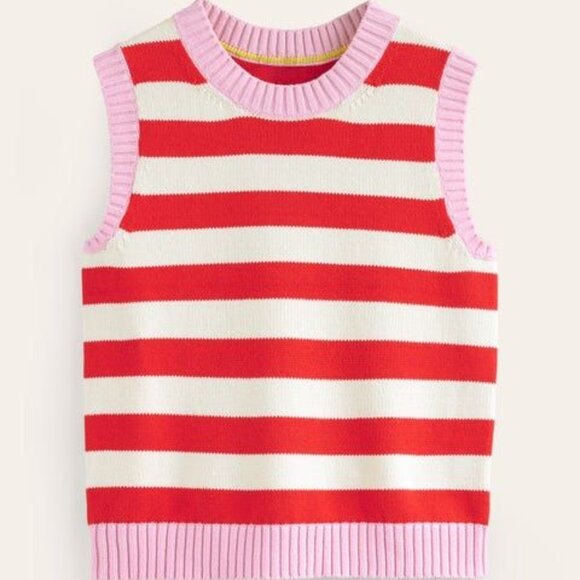 Boden Hotch Potch Cotton Vest - Picture 3 of 12